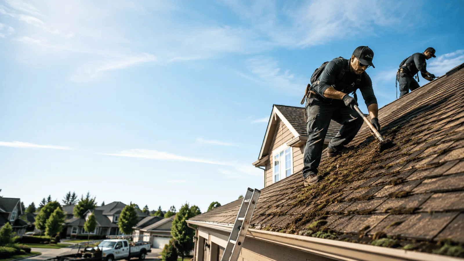 Roof Moss Removal in Pruden, TN near me